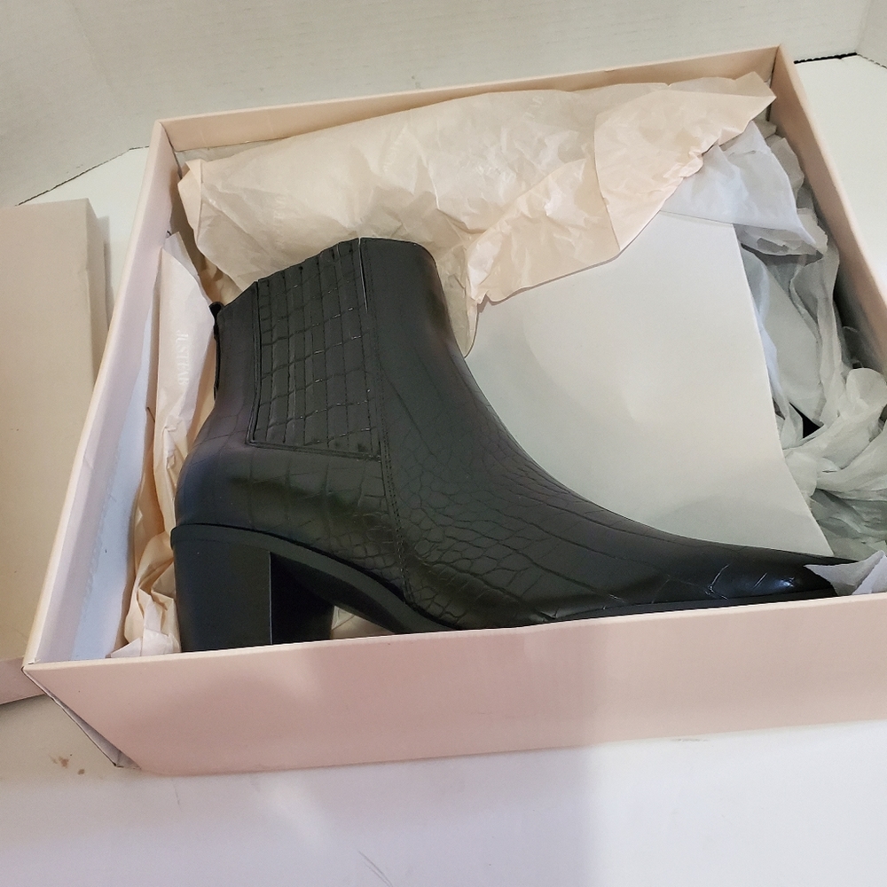 Black Multi Bootie, Olwen, Size 10. Nib - image 4